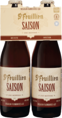 St. Feuillien 4pack met flesjes van 33cl St. Feuillien 4pack met flesjes van 33cl